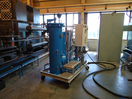 COALESCER FILTER SEPARATOR PURIFICATION SYSTEM ( MODEL TOP)