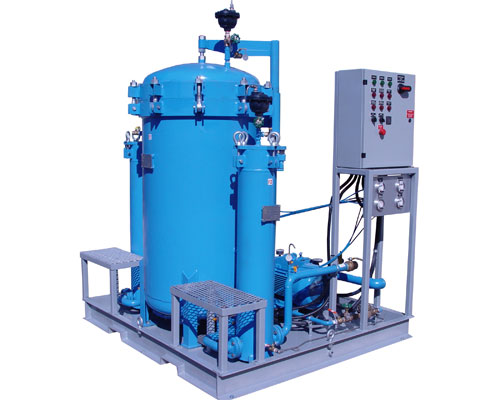 coalescer separator purification systems model top